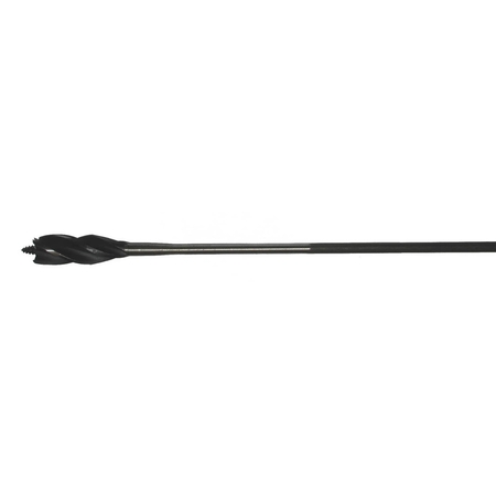 BES MANUFACTURING Piranhabits Quattro Flex Wood Auger Bit- 3/4"- Length: 36" QTT3436